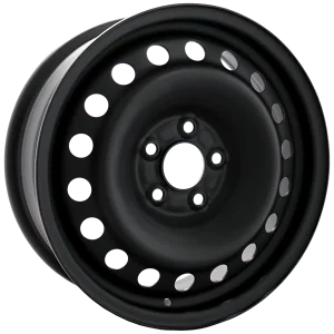 Envy Wheels – NX4 STEEL WHEEL – Black – 16″x6″ 42mm – All weather Wheels – NX42658